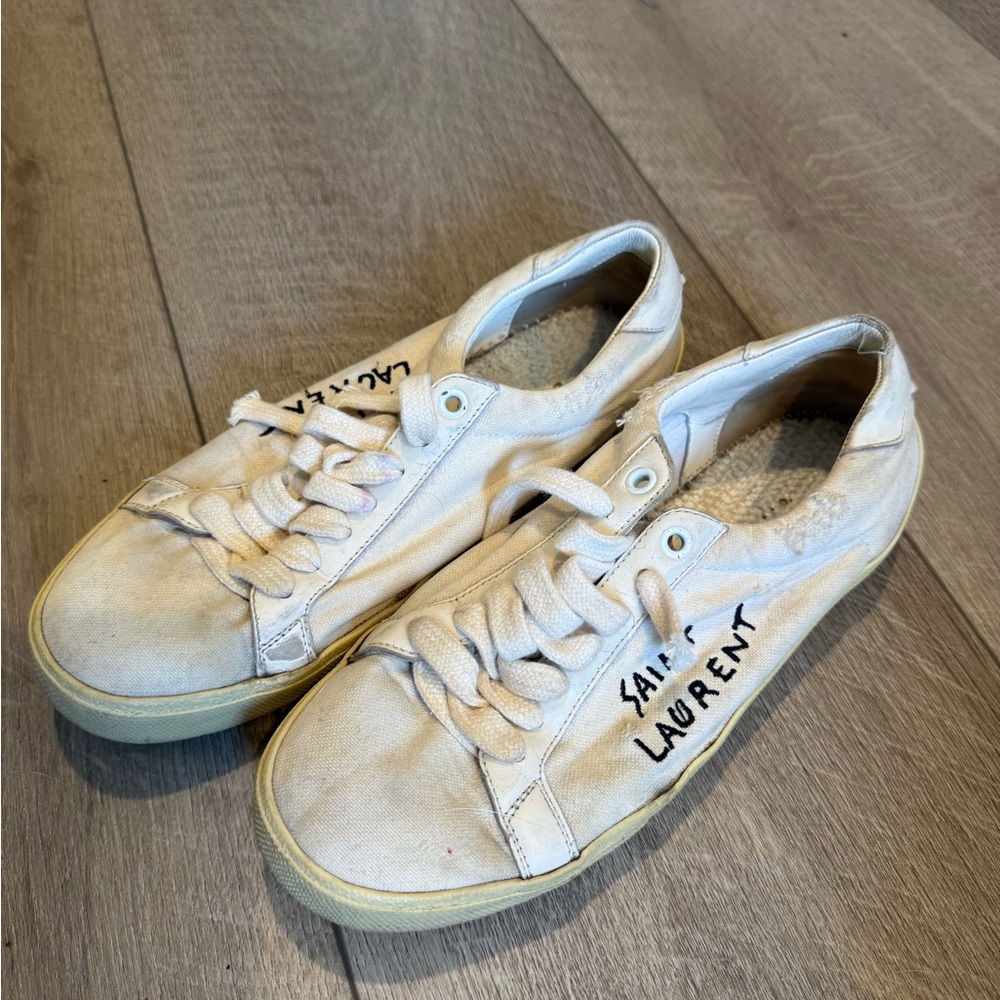 Saint Laurent Off-White Casual Sneakers
